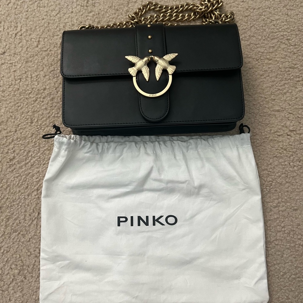 Pinko Love Classic Icon Simply C Crossbody Bag